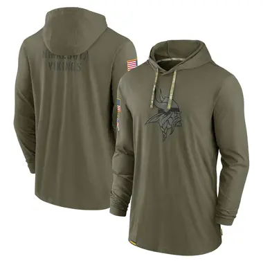 Minnesota Vikings Salute to Service Hoodies, Sweatshirts