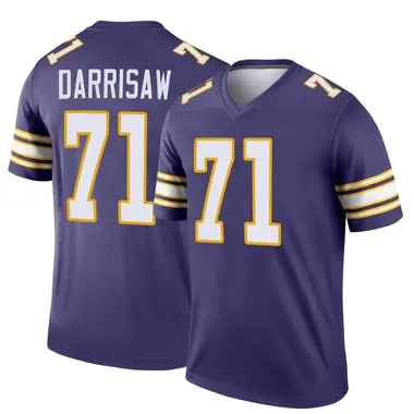 Men's Nike Christian Darrisaw Purple Minnesota Vikings Game Jersey