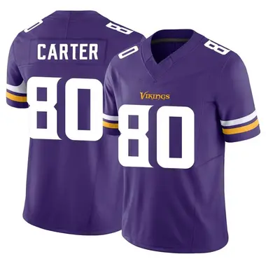 Men's Nike Cris Carter Purple Minnesota Vikings Game Retired Player Jersey Size: Medium