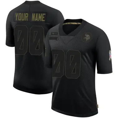 Minnesota Vikings Dalvin Cook Salute To Service Limited Olive Mens Jersey  in 2023