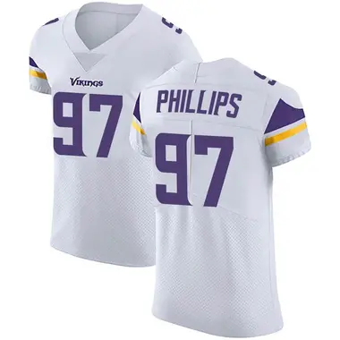 Men's Nike Harrison Phillips Purple Minnesota Vikings Game Player Jersey