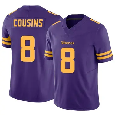 Men's Nike Kirk Cousins White Minnesota Vikings Vapor F.U.S.E. Limited Jersey