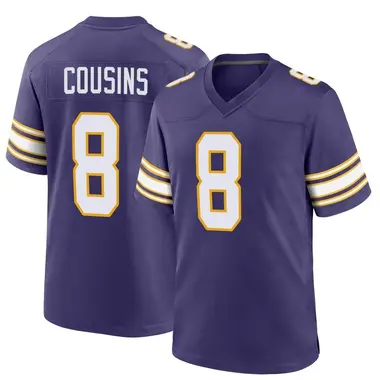 Men's Nike Kirk Cousins Purple Minnesota Vikings Vapor F.U.S.E. Limited Jersey Size: Small