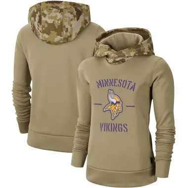 Minnesota Vikings 2022 Salute To Service Nike Olive Green Therma  Performance Pullover Hoodie