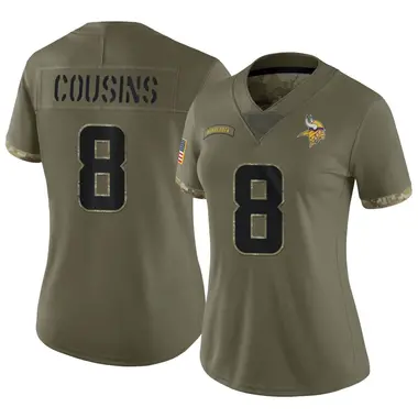 Men's Minnesota Vikings Kirk Cousins Nike Camo Salute to Service Limited  Jersey