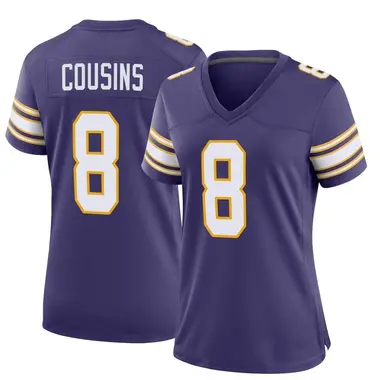 Minnesota Minnesota Vikings #8 Kirk Cousins Men's Nike White Golden Edition  Vapor Limited NFL 100 Jersey