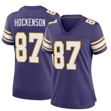 T.J. Hockenson Minnesota Vikings Men's Legend Purple Color Rush T-Shirt